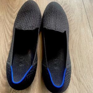 Rothy’s Loafer black honeycomb size 9